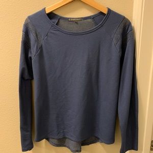 Blue long sleeve shirt